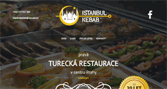 Desktop Screenshot of istanbulkebab.cz