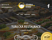 Tablet Screenshot of istanbulkebab.cz